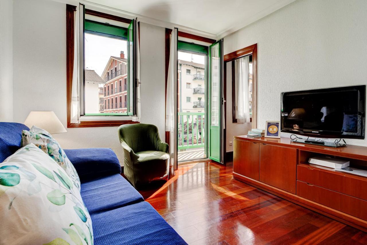 Luminoso Apartamento En Hondarribia Con Terraza, Centro, 3Hb Esterno foto