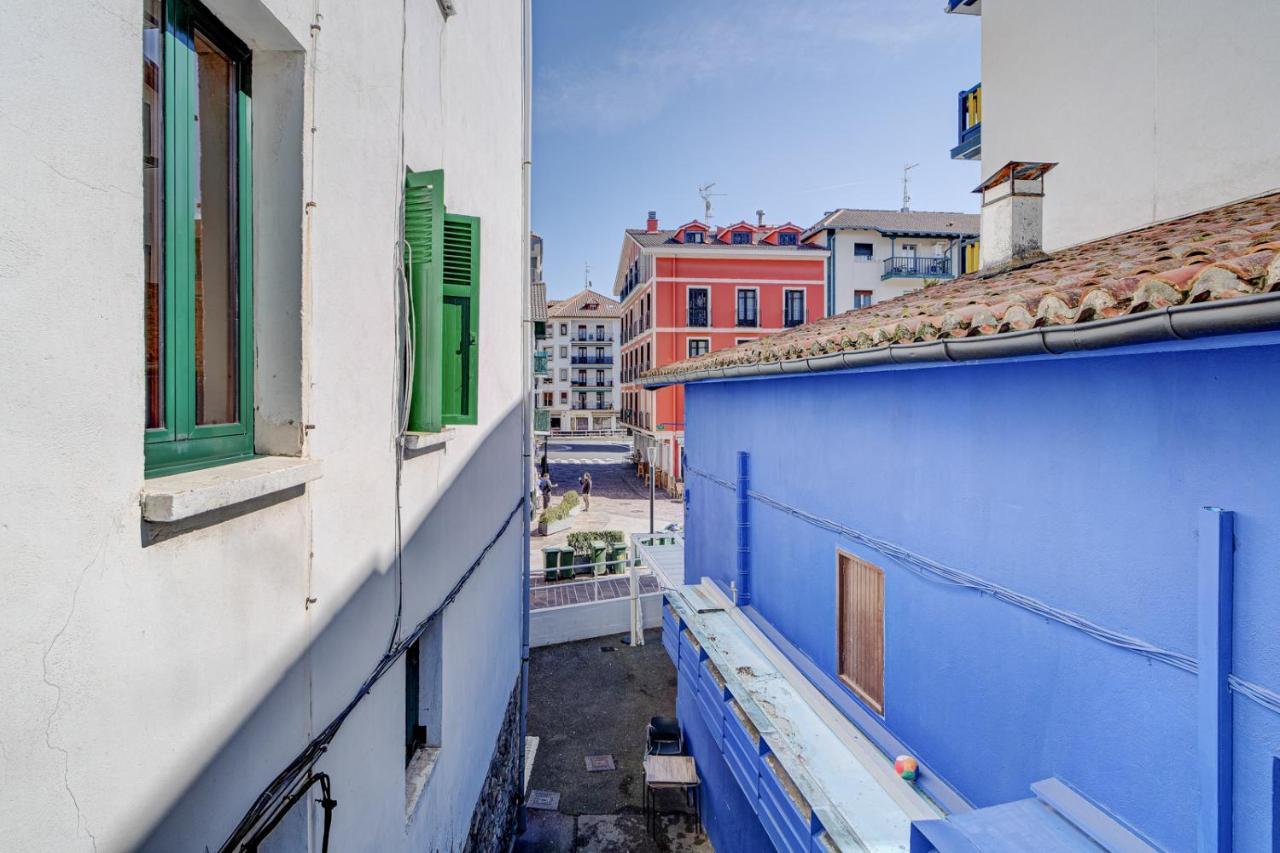 Luminoso Apartamento En Hondarribia Con Terraza, Centro, 3Hb Esterno foto